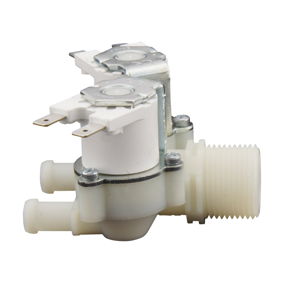 Solenoid Valve RPE double 3/4''x10mm nylon NBR 180° 0.2-10bar 230VAC