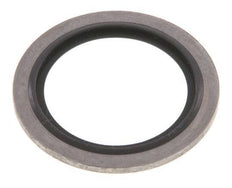 G 3/4" Stainless Steel/FKM Hydraulic Bonded Seal 27.1x34.9x2.5 mm