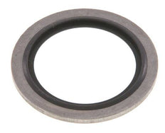 G 3/4" Stainless Steel/FKM Hydraulic Bonded Seal 27.1x34.9x2.5 mm
