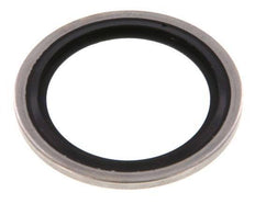 G 1" Stainless Steel/FKM Hydraulic Bonded Seal 33.9x42.8x2.5 mm
