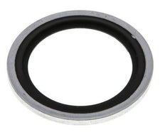 G 1" Steel/FKM Hydraulic Bonded Seal 33.9x42.8x2.5 mm