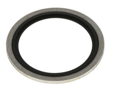 G 1-1/4" Steel/FKM Hydraulic Bonded Seal 42.9x52.4x2.5 mm