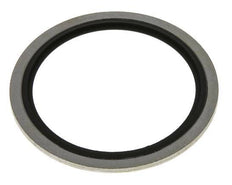 G 2" Steel/FKM Hydraulic Bonded Seal 60.6x73x2.5 mm