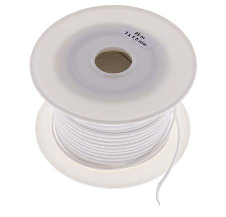 3x1.5 mm PTFE Face Sealing Tape 25 m