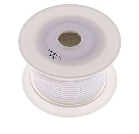 3x1.5 mm PTFE Face Sealing Tape 25 m