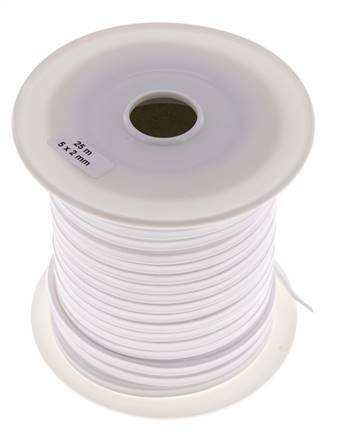 5x2 mm PTFE Face Sealing Tape 25 m