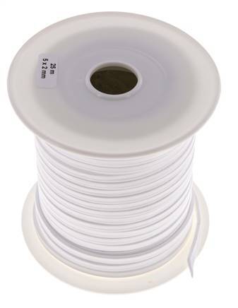 5x2 mm PTFE Face Sealing Tape 25 m