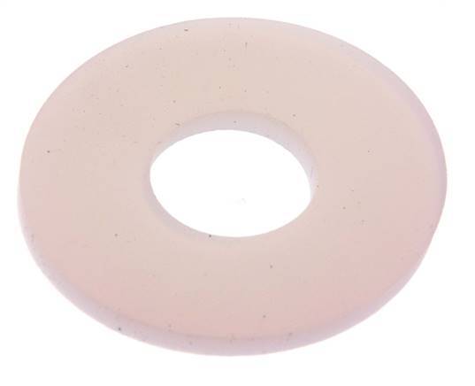 DN 10 Silicone Flange Seal Up To PN 40 FDA CFR-21 Certified [2 Pieces]