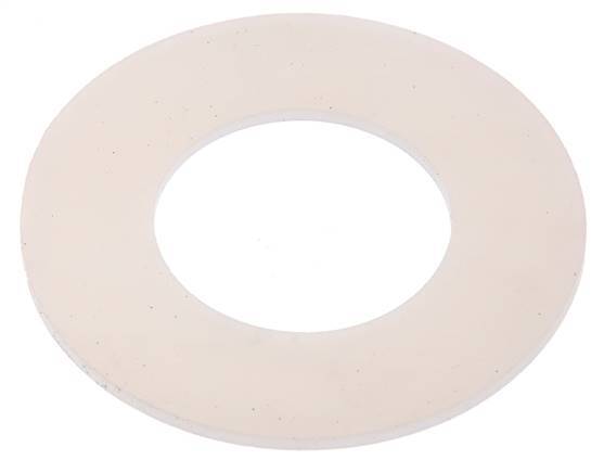 DN 32 Silicone Flange Seal Up To PN 40 FDA CFR-21 Certified [2 Pieces]