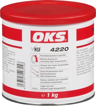 Extreme Temperature Bearing Grease Food-grade 500g OKS 4220