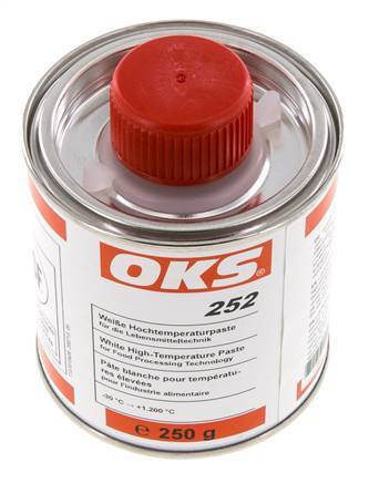 White High-temperature Paste for Food Processing Industry 250g OKS 252