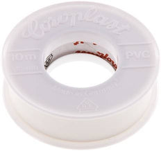 Electrical Insulation Tape VDE-tested 15mm/10m White [10 Pieces]