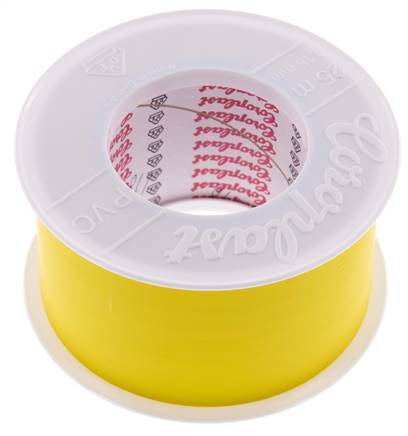 Electrical Insulation Tape VDE-tested 50mm/25m Yellow