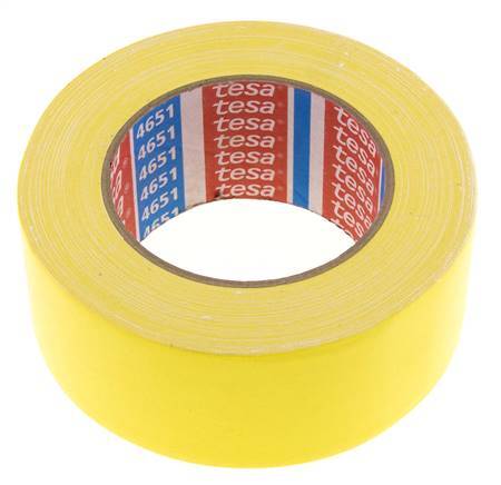 Industrial Adhesive Tape 50mm/25m Yellow