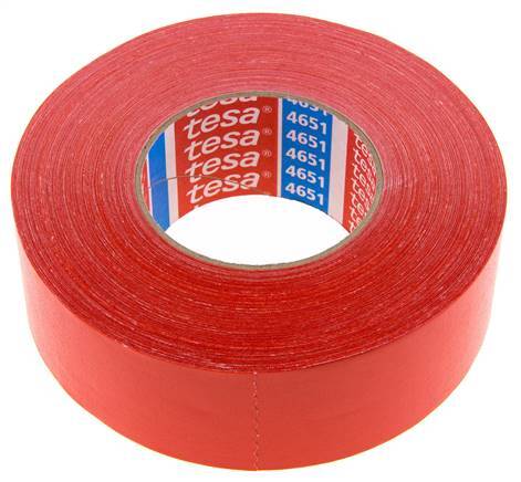 Industrial Adhesive Tape 50mm/50m Red
