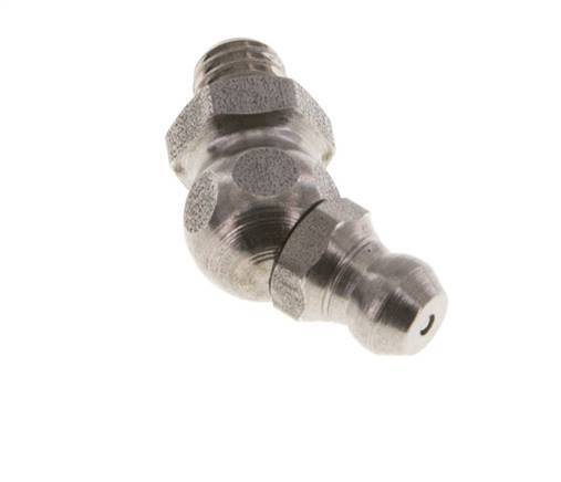 Angled Hydraulic Grease Nipple Stainless Steel M6x1 DIN 71412