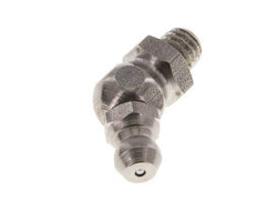 Angled Hydraulic Grease Nipple Stainless Steel M6x1 DIN 71412