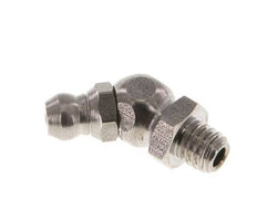 Angled Hydraulic Grease Nipple Stainless Steel M6x1 DIN 71412