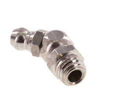Angled Hydraulic Grease Nipple Stainless Steel M8x1.25 DIN 71412
