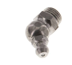 Angled Hydraulic Grease Nipple Stainless Steel M10x1 DIN 71412