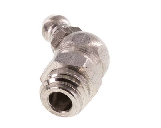 Angled Hydraulic Grease Nipple Stainless Steel M10x1.5 DIN 71412