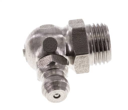 Right-angled Hydraulic Grease Nipple Stainless Steel R 1/8 inch DIN 71412