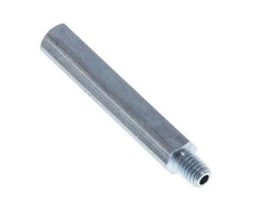 Steel Male/Female M6x1 Grease Nipple Extension 53mm