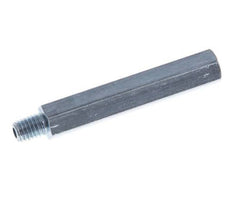 Steel Male/Female M6x1 Grease Nipple Extension 53mm