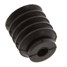 20mm Bellows CR Black Vacuum Suction Cup Stroke 16mm