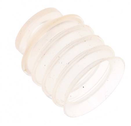 20mm Bellows Silicone Clear Vacuum Suction Cup Stroke 16mm