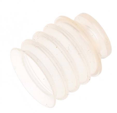 20mm Bellows Silicone Clear Vacuum Suction Cup Stroke 16mm