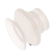 20mm Bellows Silicone Clear Vacuum Suction Cup Stroke 9mm