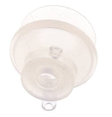 20mm Bellows Silicone Clear Vacuum Suction Cup Stroke 9mm