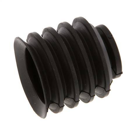 30mm Bellows CR Black Vacuum Suction Cup Stroke 21mm
