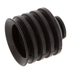 40mm Bellows CR Black Vacuum Suction Cup Stroke 20mm