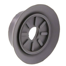 100mm Flat NBR Grey Vacuum Suction Cup G 1/4 inch Female Stroke 6mm Thin Lips