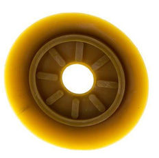 100mm Flat NR Beige Vacuum Suction Cup G 1/4 inch Female Stroke 6mm Thin Lips