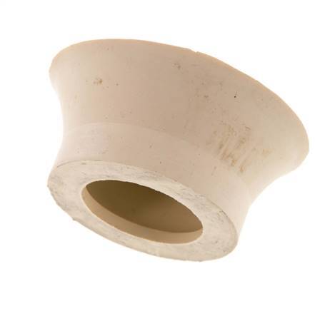 70mm Flat NR Beige Vacuum Suction Cup G 1/4 inch Female Stroke 6mm Thin Lips