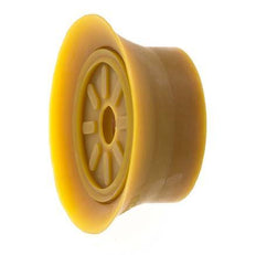 70mm Flat NRE Brown Vacuum Suction Cup G 1/4 inch Female Stroke 6mm Thin Lips