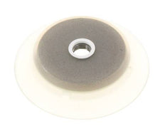 95mm Flat Silicone Clear Vacuum Suction Cup G 1/4 inch Female Stroke 6mm Robust Lips