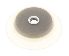 95mm Flat Silicone Clear Vacuum Suction Cup G 1/4 inch Female Stroke 6mm Robust Lips