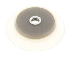 95mm Flat Silicone Clear Vacuum Suction Cup G 1/4 inch Female Stroke 6mm Robust Lips