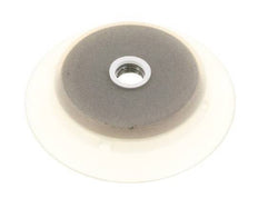 95mm Flat Silicone Clear Vacuum Suction Cup G 1/4 inch Female Stroke 6mm Robust Lips
