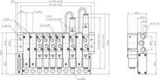 12x Multipole-Connector YPC SF2000 Valves 24VDC