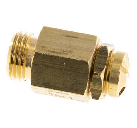 G 1/4'' Brass Adjustable Safety Valve 0.5-1 bar (7.25-14.50 psi)