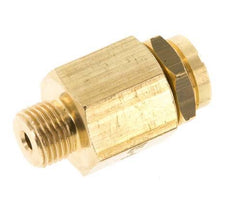 G 1/8'' Brass Adjustable Safety Valve 0.5-1 bar (7.25-14.50 psi)