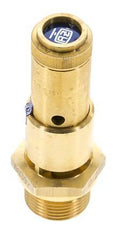 G 3/4'' Brass Pre-Set Safety Valve 0.2 bar (2.9 psi) DN 10