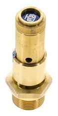 G 3/4'' Brass Pre-Set Safety Valve 0.35 bar (5.08 psi) DN 10