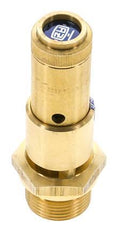 G 3/4'' Brass Pre-Set Safety Valve 0.5 bar (7.25 psi) DN 10