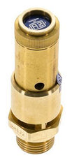 G 1/2'' Brass Pre-Set Safety Valve 0.8 bar (11.6 psi) DN 10